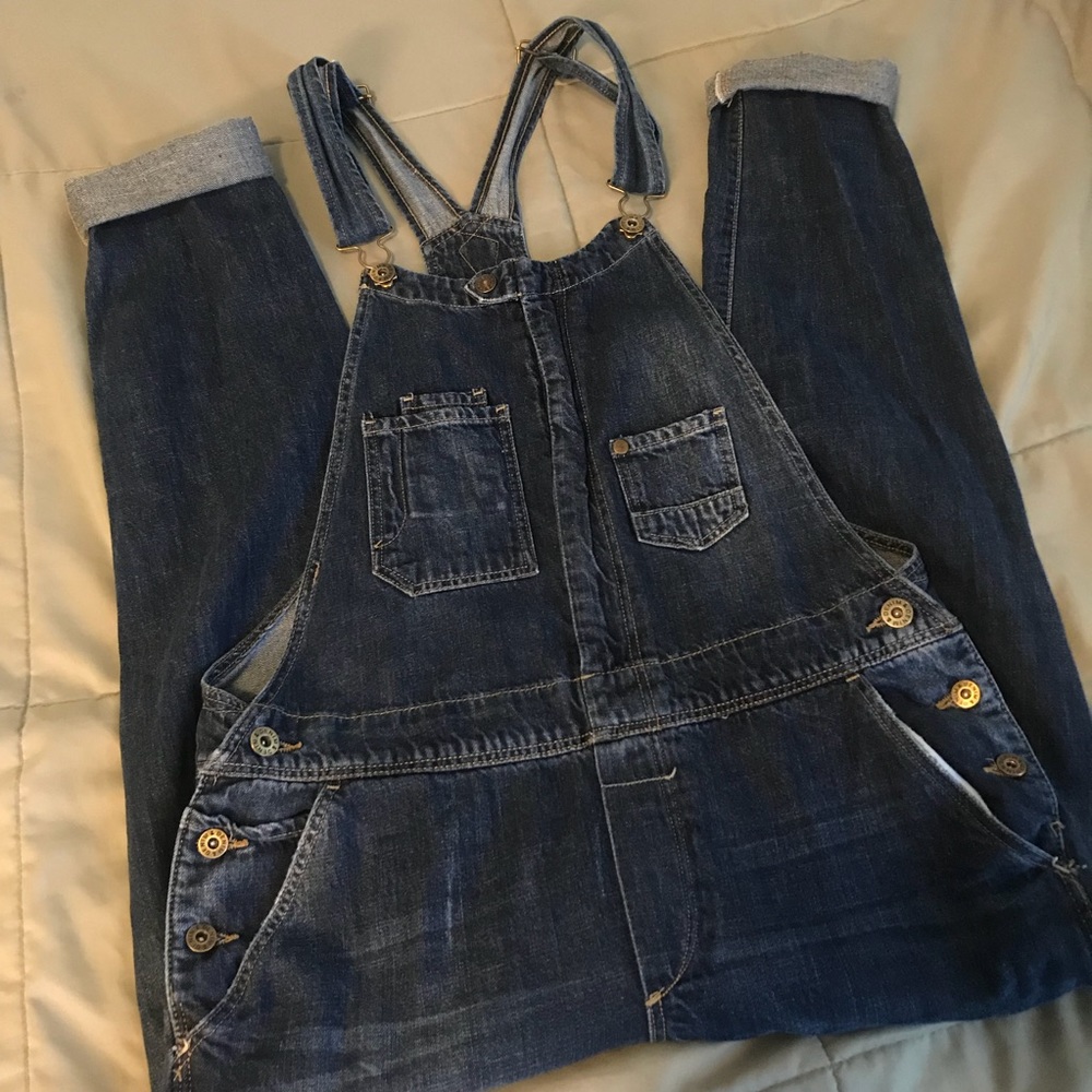 Denim Overalls